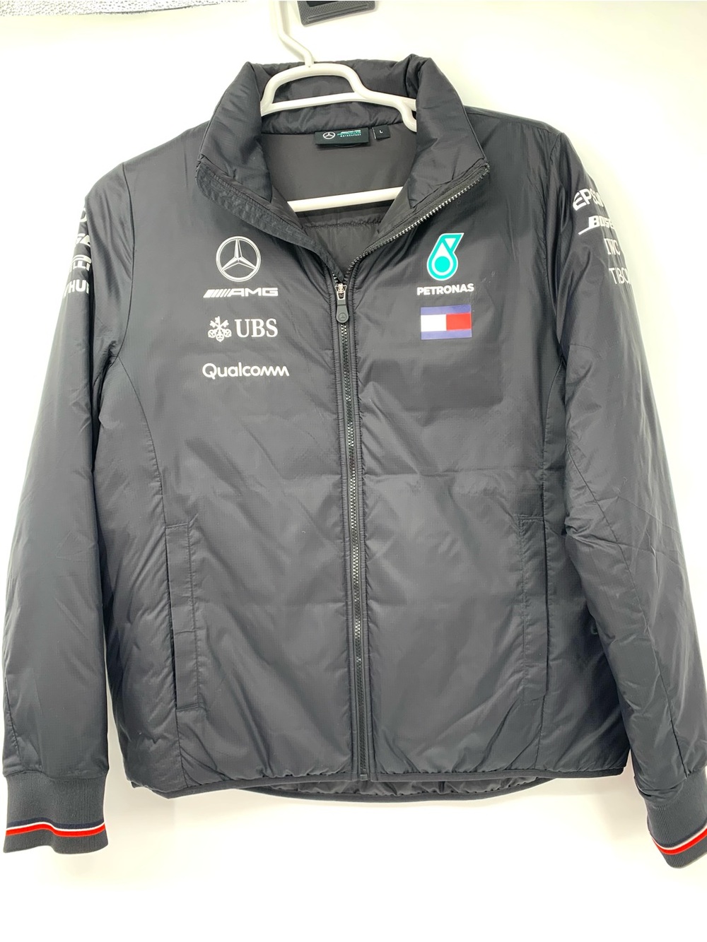 Formula 1 Mercedes AMG Petronas Black Jacket F1 Mercedes Toto
